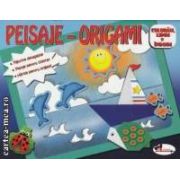 Peisaje - Origami : coloram , lipim si indoim ( editura : Aramis , trad . : Teodora Tomes ISBN 9789736798245 )