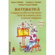 Matematica culegere - auxiliar al manualelor. Teste de evaluare pentru continutul obligatoriu clasa a II - a ( editura: Euristica, autor: Viorica Paraiala, Dumitru D. Paraiala, ISBN 973-86450-1-8 )