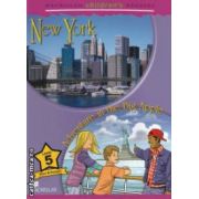 Macmillan children ' s Readers - New York : Adventure in the Big Apple - Level 5 ( editura : Macmillan , autor : Paul Shipton ISBN 9780230405028 )