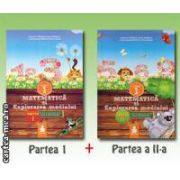 Matematica si explorarea mediului pentru clasa I - Set partea I + II ( editura : Euristica , autori : Dumitru D . Paraiala , Viorica Paraiala ISBN 9789737819253* )