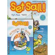 PROMOTIE : Set Sail 3 Pupil ' s Book + Activity  book ( editura : Express Publishing , autori : Jenny Dooley , Virginia Evans )