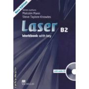 Laser B2 Workbook with key, with audio CD ( editura: Macmillan, autori: Malcolm Mann, Steve Taylore - Knowles ISBN 9780230433830 )