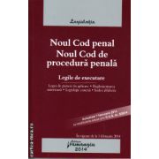 Noul Cod penal, Noul Cod de procedura penala - legile de executare actualizat 7 februarie 2014 ( editura: Hamangiu, ISBN 9786066788311 )