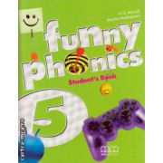 Funny phonics 5 student's book ( editura : MM Publications , autor : H.Q. Mitchell , Marileni Malkogianni , ISBN 9789604787401 )