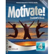 Motivate 4 Student ' s book + Digibook ( editura: Macmillan, autor: Patrick Howarth, Patricia Reilly, ISBN 9780230453821 )