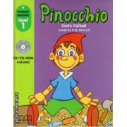 Primary Readers - Pinocchio - Level 1 reader with CD ( editura: MM Publications, autor: Carlo Collodi, ISBN 9789604783021 )