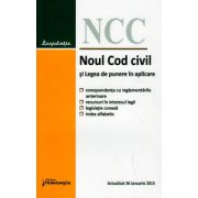 Noul Cod civil si Legea de punere in aplicare 26 Ianuarie 2015 ( Editura: Hamangiu ISBN 9786062701093 )