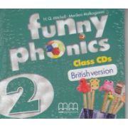 Funny phonics 2 Class CD's British Version ( Editura: MM Publications, Autor: H. Q. Mitchell, Marileni Malkogianni ISBN 9789604788798 )