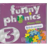 Funny phonics 3 Class CD's British Version ( Editura MM Publications, Autor: H. Q. Mitchell, Marileni Malkogianni ISBN 9789604788804 )