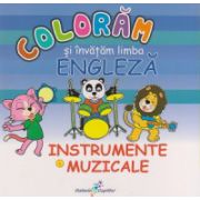 Coloram si invatam limba engleza, Instrumente muzicale ( Editura: All ISBN 9786068578484 )