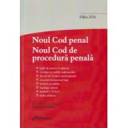 Noul Cod penal, Noul Cod de procedura penala 2016 ( Editura: Hamangiu ISBN 9786062704537 )