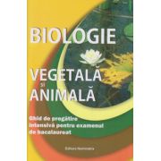 Biologie vegetala si animala, ghid de pregatire intensiva pentru examenul de bacalaureat 2015 ( Editura: Nominatrix, Autor: Claudia Lizica Groza ISBN 9786069407387 )