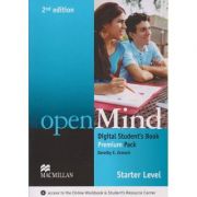 Open Mind Digital Student s Book Premium Pack Level Starter Second Edition ( Editura: Macmillan, Autor: Dorothy E. Zemach ISBN 9780230495012 )