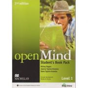Open Mind Student s Book Pack Level 1 Second Edition Level 1 + DVD ( Editura: Macmillan, Autor: Mickey Rogers, Joanne Taylore-Knowles, Steve Taylore-Knowles ISBN 9780230459083 )