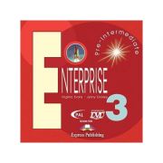 Curs limba engleză Enterprise 3 DVD ( Editura: Express Publishing, Autor: Virginia Evans, Jenny Dooley ISBN 9781845580346 )