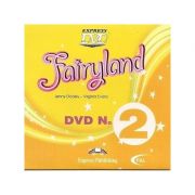 Curs limba engleză Fairyland 2 DVD ( Editura: Express Publishing, Autor: Jenny Dooley, Virginia Evans ISBN 9781846797965 )