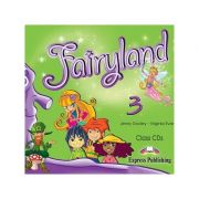 Curs limba engleză Fairyland 3 Audio CD (set 3 CD) ( Editura: Express Publishing, Autor: Jenny Dooley, Virginia Evans ISBN 9781846794001 )