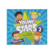 Young Stars 2 Class CD s ( Editura: MM Publications, Autor: H. Q. Mitchell, Marileni Malkogianni ISBN 9789605737382 )