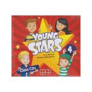 Young Stars 4 Class CD s ( Editura: MM Publications, Autor: H. Q. Mitchell, Marileni Malkogianni ISBN 9789605737443 )