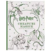 Harry Potter Creaturi Mitologice carte de colorat ( Editura: Art Grup Editorial ISBN 9786067881077 )