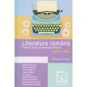 Literatura romana Poezia. Epoci si ideologii literare pentru BAC ( Editura: Booklet, Autor: Margareta Onofrei ISBN 9786065902992 )