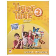 Tiger Time 3 Student's Book with eBook ( Editura: Macmillan Education, Autori: Carol Read, Mark Ormerod ISBN 9781786329653 )
