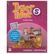 Tiger Time 5 Student's Book with eBook ( Editura: Macmillan Education, Autori: Carol Read, Mark Ormerod ISBN 9781786329684)