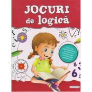 Jocuri de logica (rosu, fete) ( Editura: Flamingo, ISBN 9786067130850)