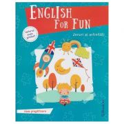 English for Fun, jocuri si activitati clasa pregatitoare+material audio gratuit(Editura: Booklet ISBN 9786065905580)