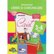 Caiet Domeniul Limba si comunicare 3-4 ani (Editura: Aramis, Autor: Alice Nichita ISBN 9786067062410 )