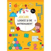Jocuri logice si de antrenament 7+ ( Editura: Paralela 45, Autor: Ballon Media ISBN 9789734729340 )