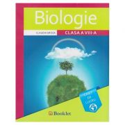 Biologie, caiet de lucru pentru clasa a VIII-a, GM156 (Editura: Booklet, Autor: Claudia Groza ISBN 9786065905283)