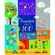 Numara pana la 100 (Usborne) ( Editura: Univers Enciclopedic, Autor: Usborne Books ISBN 9786067044959
)