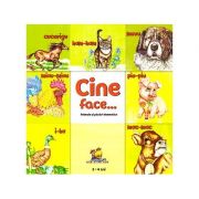 Cine face...? Animale si pasari domestice ( Editura: Lizuka Educativ, Autor: Dorin Bujdei ISBN 9786068717616)