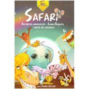 Safari. Alfabetul animalelor - Limba Engleza. Carte de colorat ( Editura: Lizuka Educativ, Autor: Daniel Nistor ISBN 9786068714004)