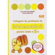 Culegere de probleme de matematica pentru clasa a 6-a Editia 2022 ( Editura: Puisor, Autori: Ioana Monalisa Manea, Cristina Neagoe, ISBN 9786069547731)