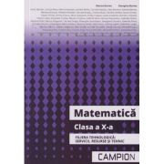 Matematica pentru clasa a X a filiera tehnologica (Editura: Tamar, Autor(i): Marius Burtea, Georgeta Burtea ISBN 9786068952246)