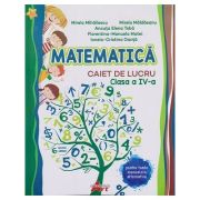 Matematica caiet de lucru clasa a 4 a (Editura: Akademos, Autor(i): Mirela Mihailescu, Mirela Maldaeanu ISBN 9786060000600)