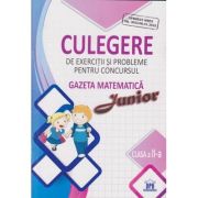 Culegere de exercitii si probleme pentru concursul Gazeta Matematica Junior clasa a 2 a (Editura: DPH, ISBN 9786066833639)