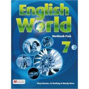 English World 7 Workbook Pack A2+ ( Editura: Macmillan, Autori: Mary Bowen, Liz Hocking, Wendy Wren ISBN 978-1-035-11732-1)