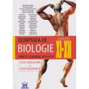 Olimpiada de Biologie clasele XI-XII (Editura: Didactica Publishing, Autor: Traian Saitan ISBN 978-606-048-113-3)