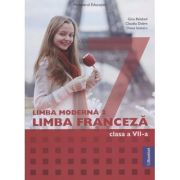 Limba Franceza manual pentru clasa a 7 a Limba Moderna 2 MN44 (Editura: Booklet, Autori: Gina Belabed, Claudia Dobre, Diana Ionescu ISBN 978-630-6530-77-9)