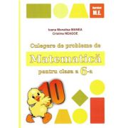 Culegere de probleme de matematica pentru clasa a 6-a Editia 2024 ( Editura: Puisor, Autori: Ioana Monalisa Manea, Cristina Neagoe, ISBN 978-606-95670-7-4)