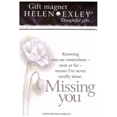 Gift magnet - Missing you