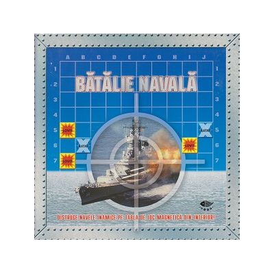 Batalie Navala (Tabla de joc magnetica ) ( Editura: Prut ISBN 97897389568)