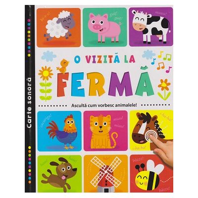 Carte sonora O vizita la ferma (Editura: Prut ISBN 9789975544675)